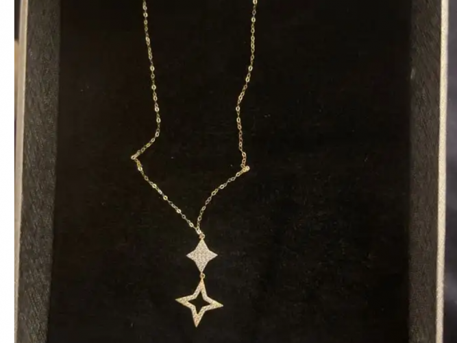  سلسال ذهب عيار 18